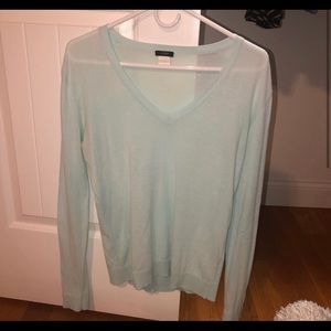 V-neck cashmere sweater